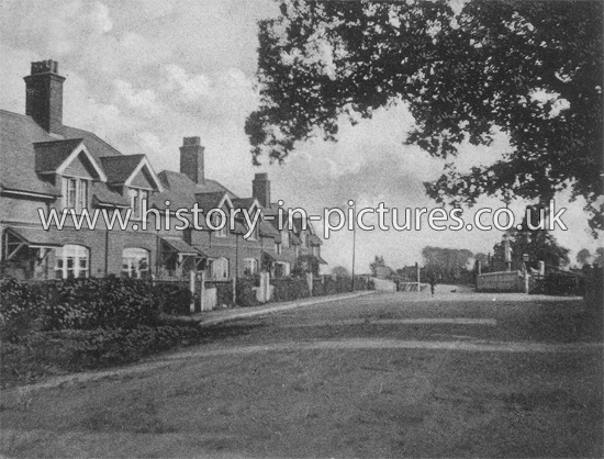 Station Cottages, Woodham Ferrers, Essex. c.1905